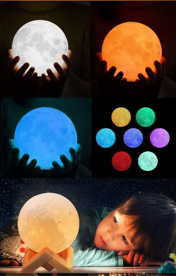 3D Moon Lamp